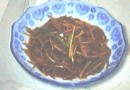 牛蒡炒肉丝