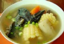 猪扇骨——乌鸡牛蒡玉米汤