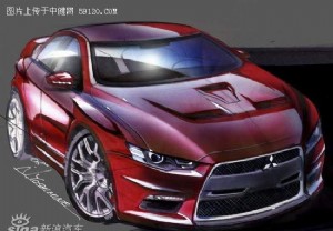 三菱Prototype-X概念车将亮相北美车展(组图)