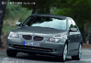 宝马发布改款5系 配备新一代动力系统(组图)